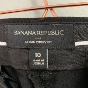 Banana republic Sloan curvy fit slacks